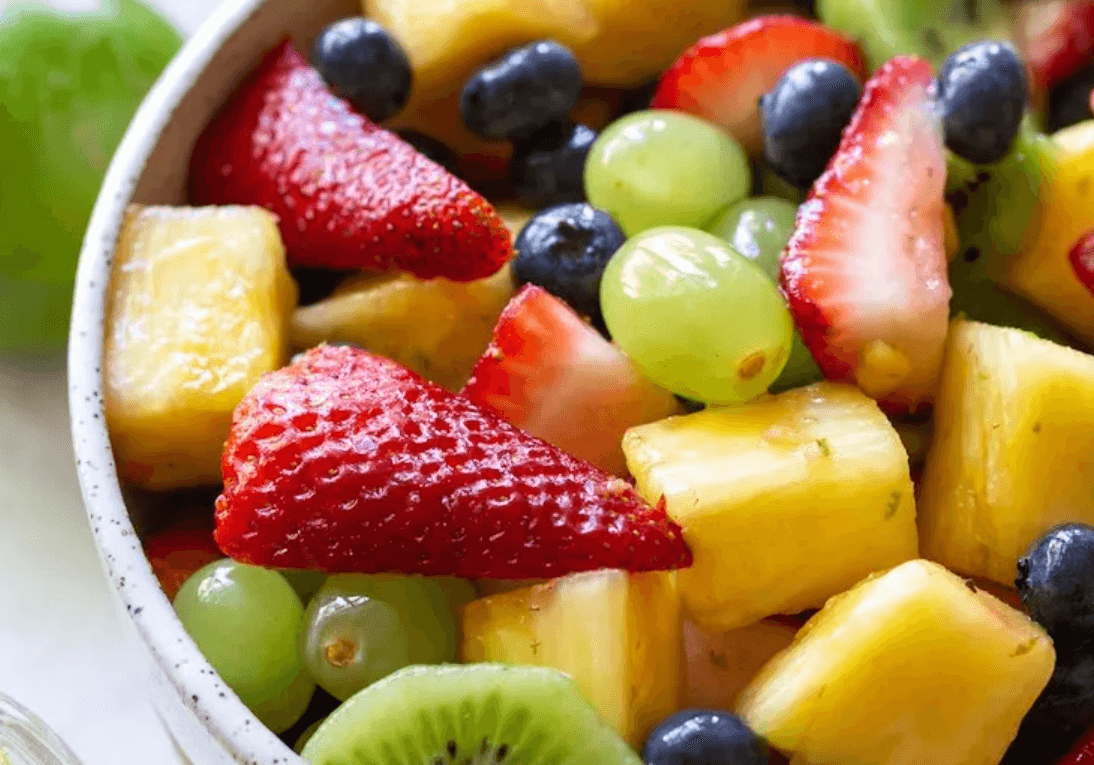 fruit salad in chunks fruit salad in chunks