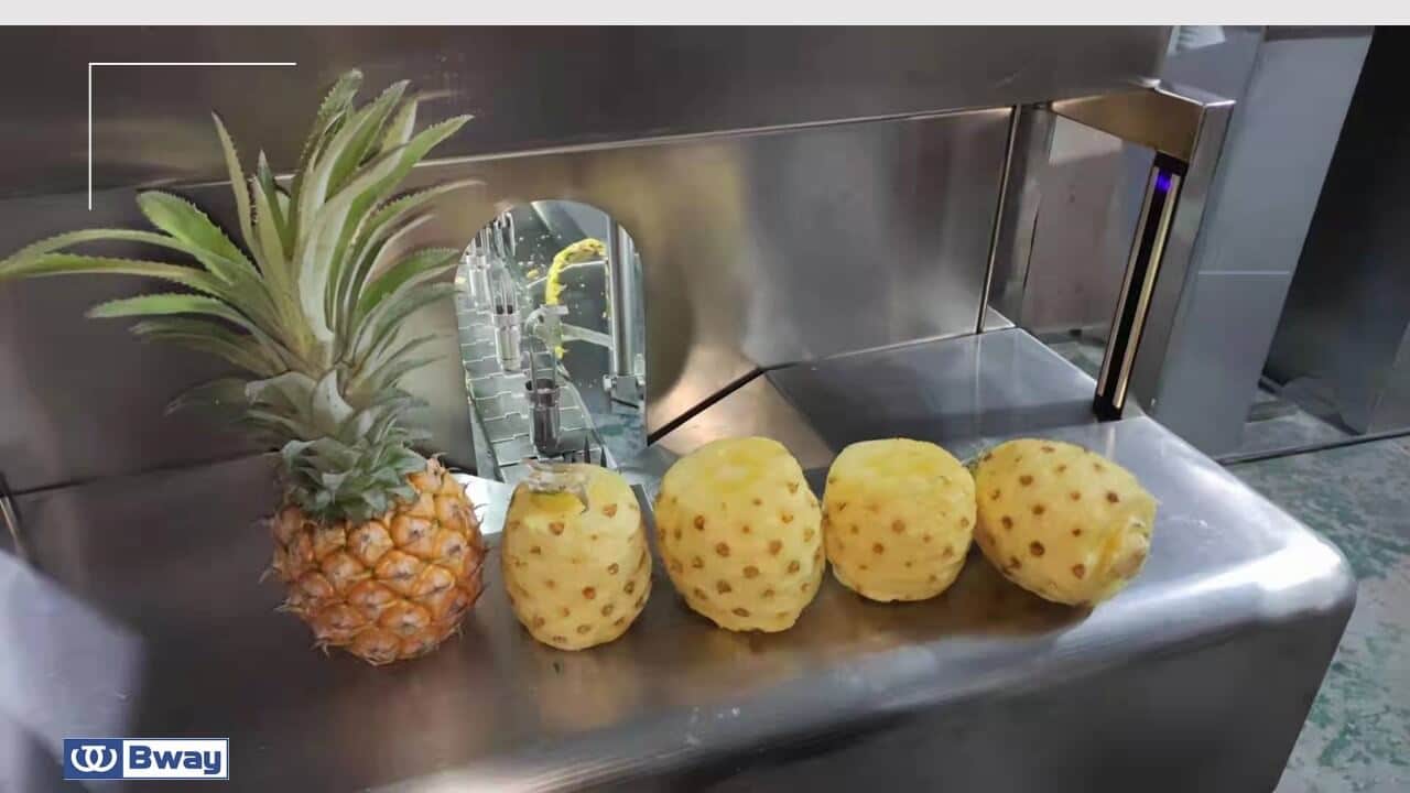 peeled baby pineapple peeled baby pineapple