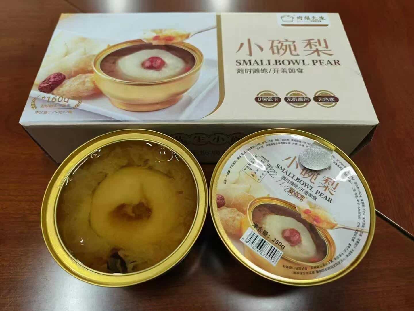 ready to eat pear bowl ready to eat pear bowl